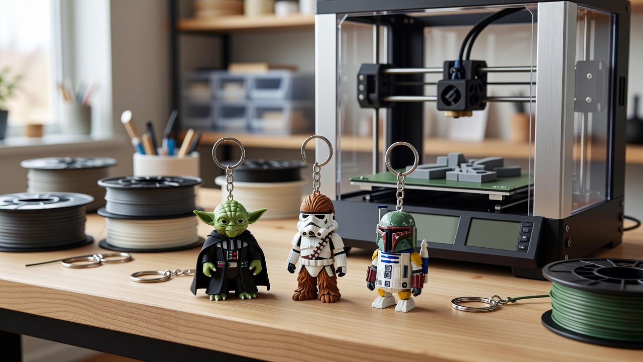 How to Order Star Wars Mashup Keychains from Houston