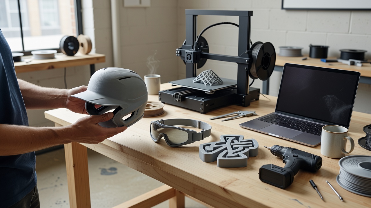 3D Printed Items for Sports Fans Made in Houston