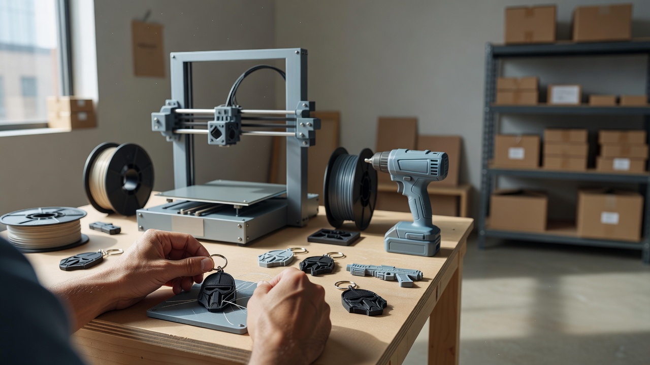 How to Order 3D Printed Star Wars Keychains from Houston