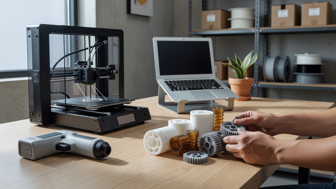 3D Prints for Lab Experiments from Houston Studio
